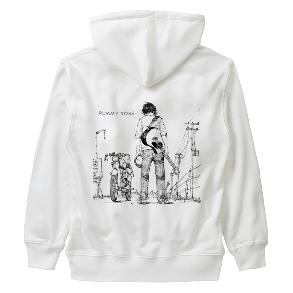 mame-666_tenのRUMMYNOSE パーカー。 Heavyweight Zip Hoodie