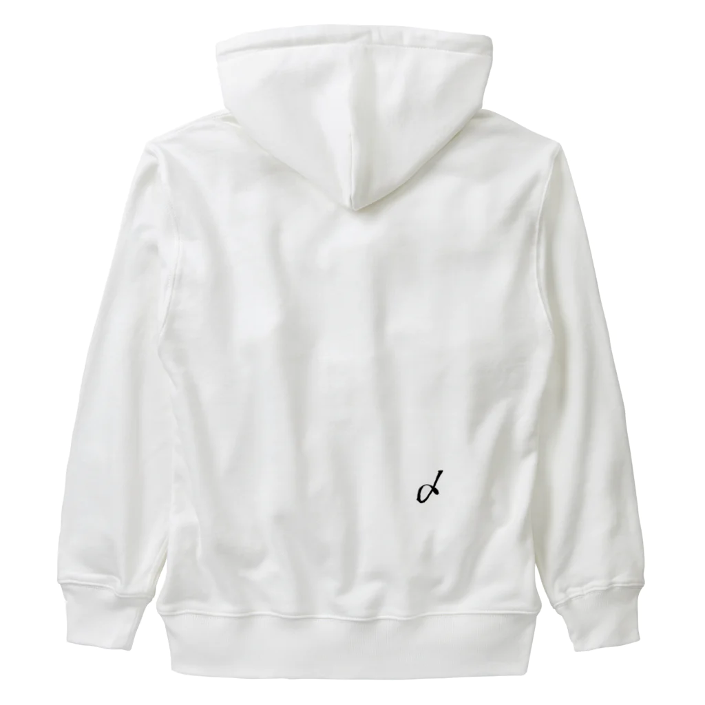 「kiss＆K」Powered by「くるり」の「無」シリーズ Heavyweight Zip Hoodie