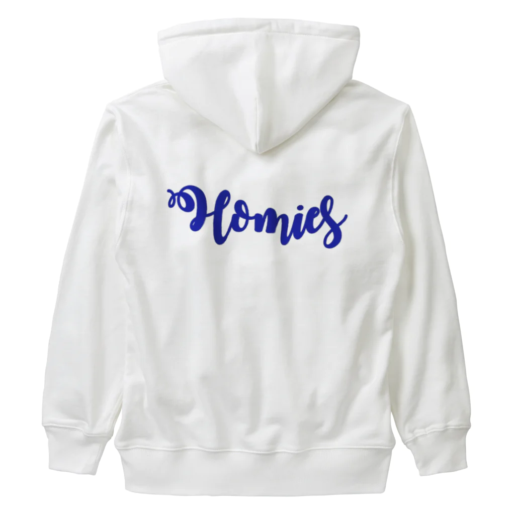 HomiesのHomies zip hoodie ヘビーウェイトジップパーカー