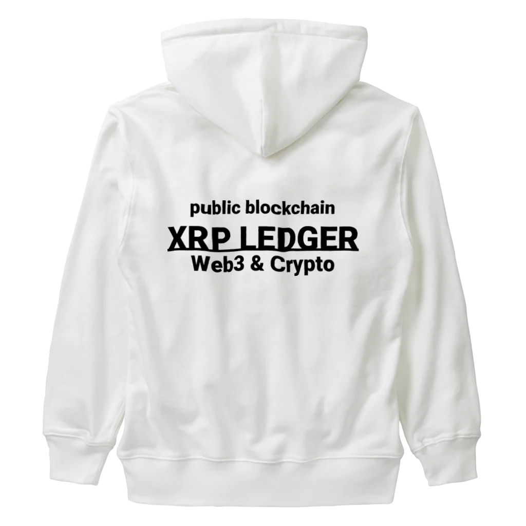 Pana@XRPのXRPL　web3&crypto ヘビーウェイトジップパーカー