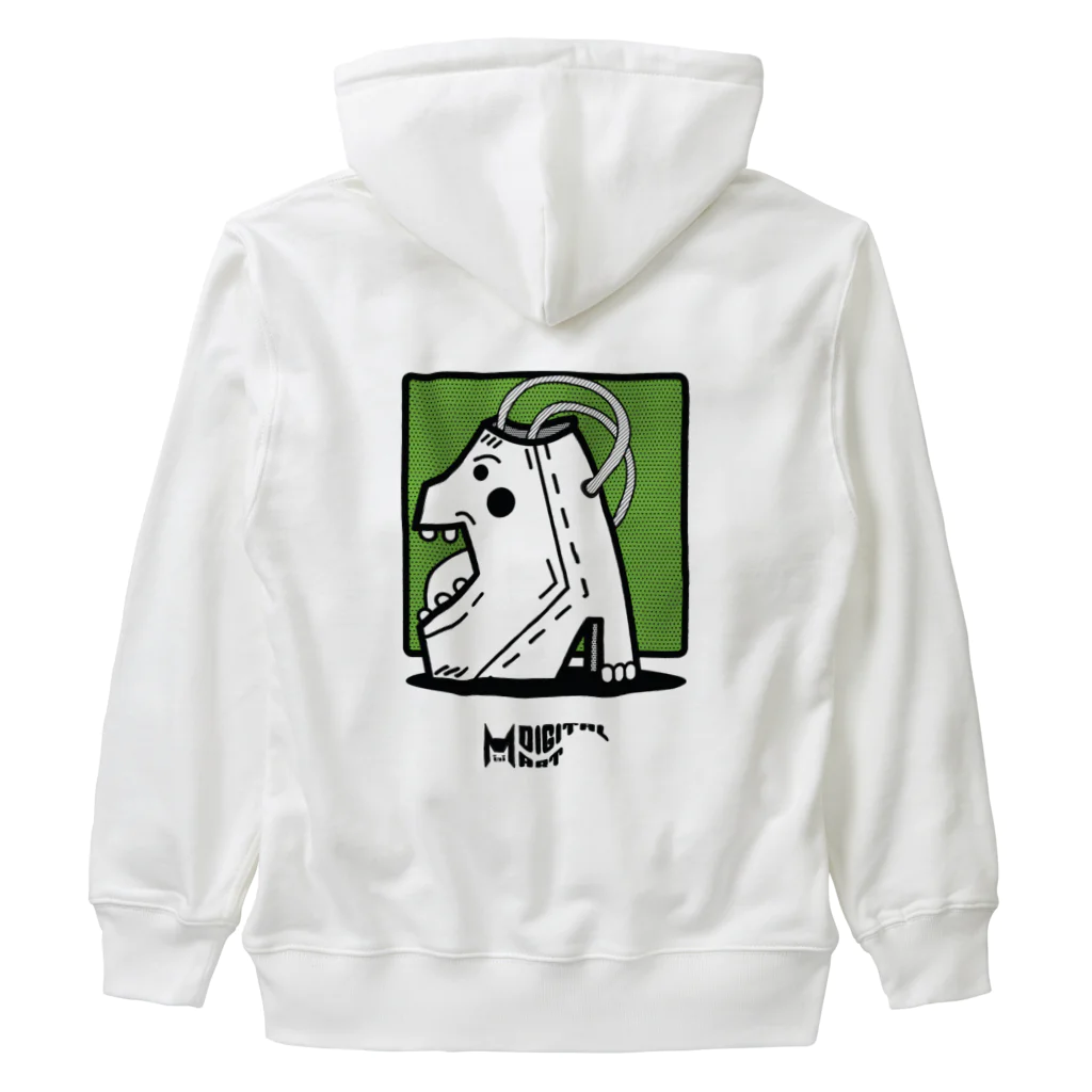 Mini Digital ArtのMDA 0004 Heavyweight Zip Hoodie