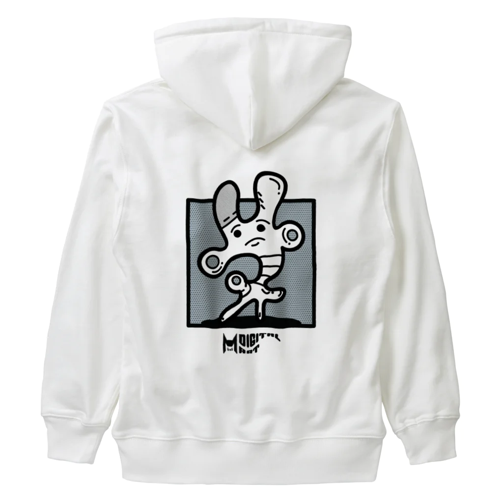 Mini Digital ArtのMDA 0007 Heavyweight Zip Hoodie