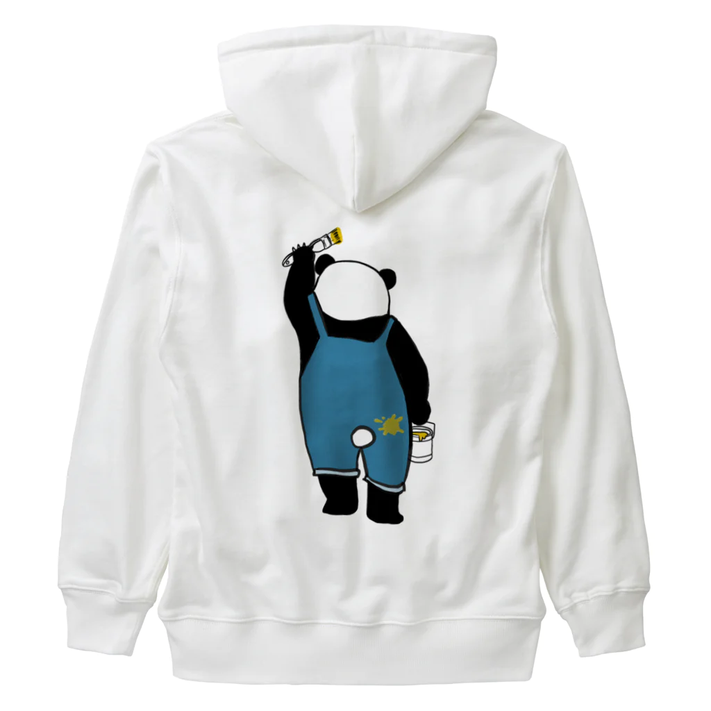 向日葵パンダ工房の向日葵パンダくん Heavyweight Zip Hoodie