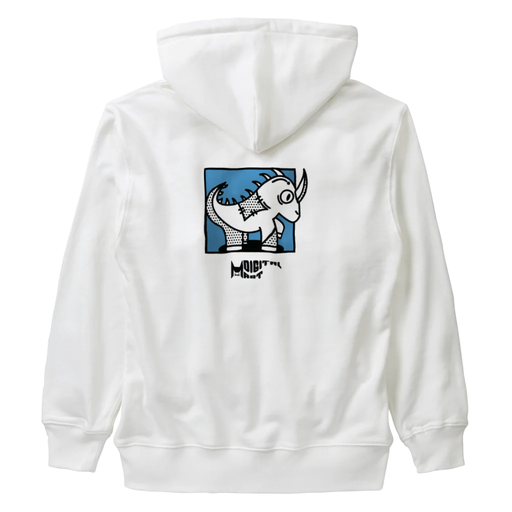 Mini Digital ArtのMDA 00014 Heavyweight Zip Hoodie