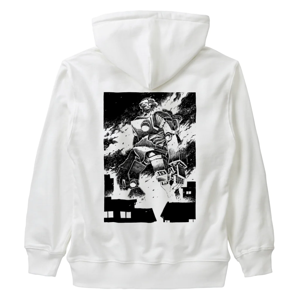 iwakunikogyoの鉄神01 Heavyweight Zip Hoodie