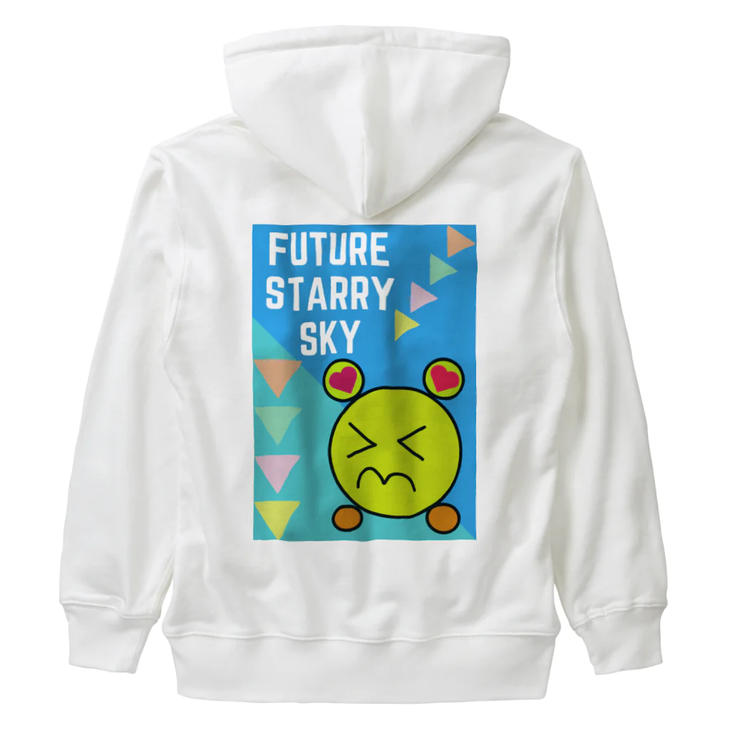 Future Starry Skyの泣かないで！！ ヘビーウェイトジップパーカー