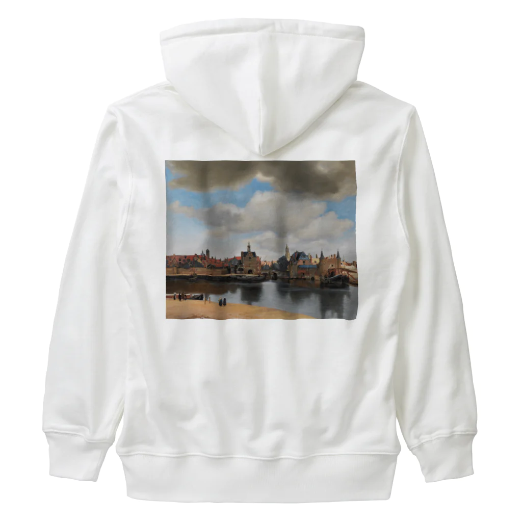 世界美術商店のデルフト眺望 / View of Delft Heavyweight Zip Hoodie