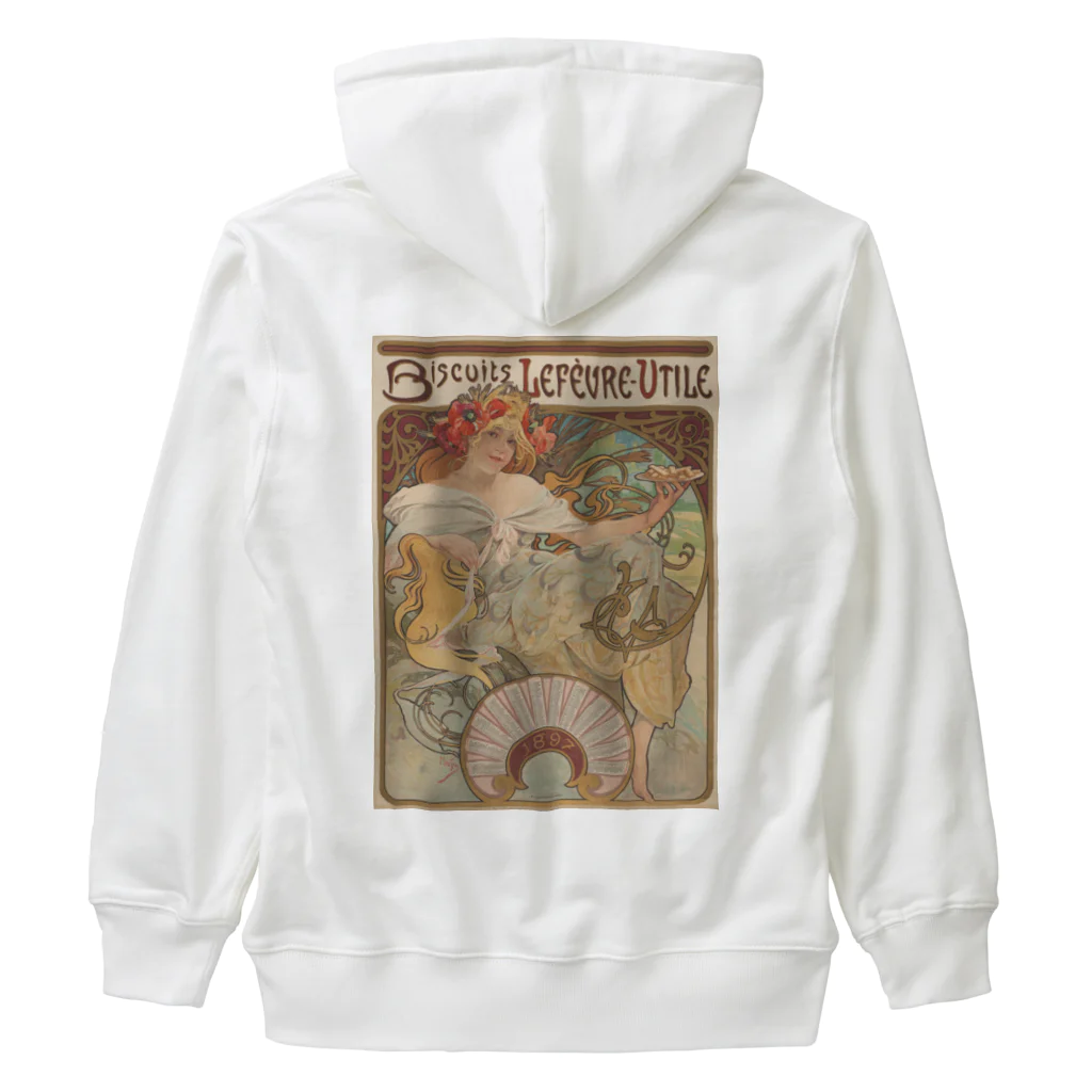 世界美術商店のルフェーヴル=ユティル・ビスケット / Biscuits Lefèvre-Utile Heavyweight Zip Hoodie