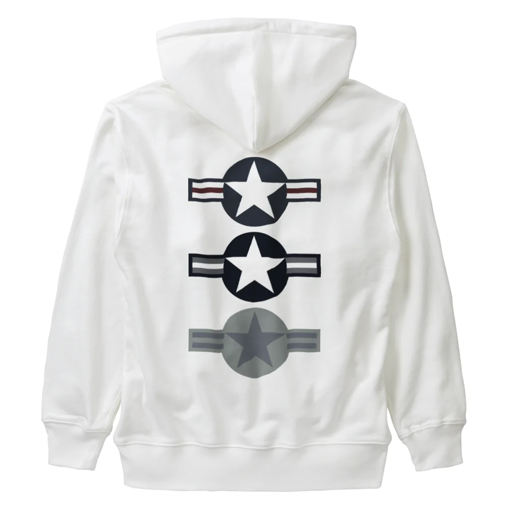 Y.T.S.D.F.Design　自衛隊関連デザインの米軍航空機識別マーク Heavyweight Zip Hoodie