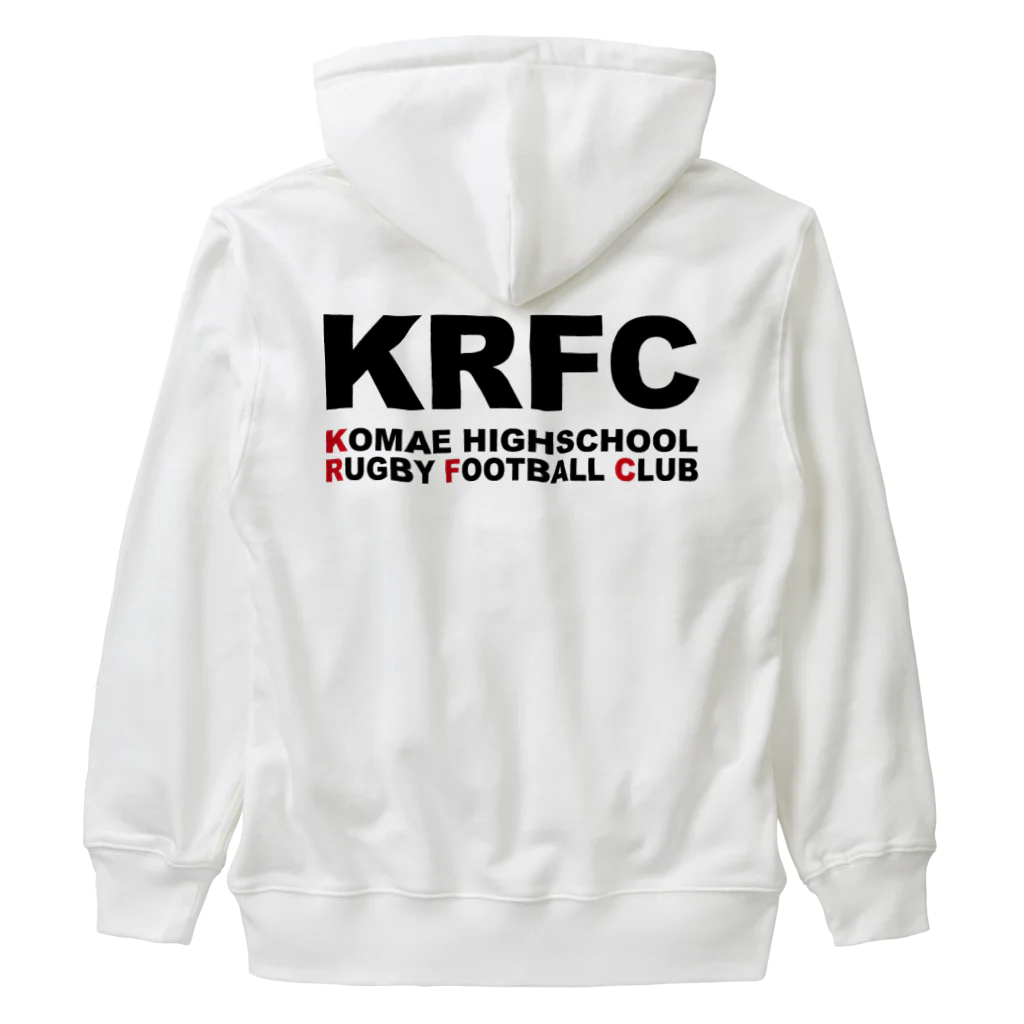 KRFC：狛江高校ラグビー部のKRFC：Komae Ball x BK ヘビーウェイトジップパーカー