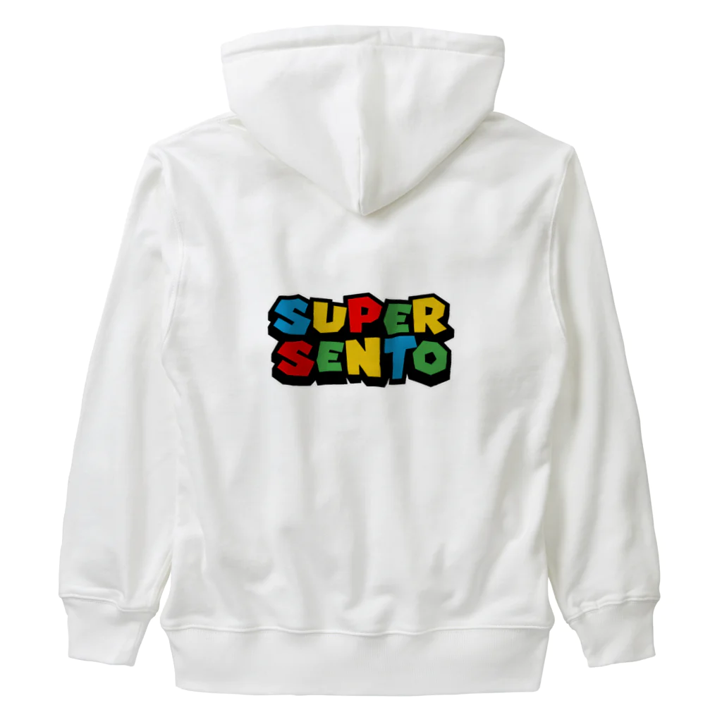 サウナの洋服屋さんのSUPER SENTO（スーパー銭湯） Heavyweight Zip Hoodie