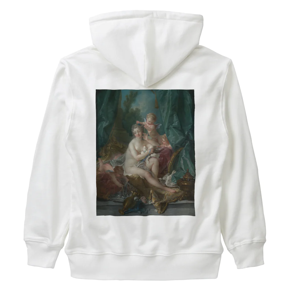 世界美術商店のヴィーナスの化粧 / The Toilet of Venus Heavyweight Zip Hoodie