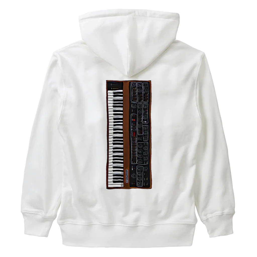 Vintage Synthesizers | aaaaakiiiiiのSequential Circuits Prophet 5 Vintage Synthesizer Heavyweight Zip Hoodie