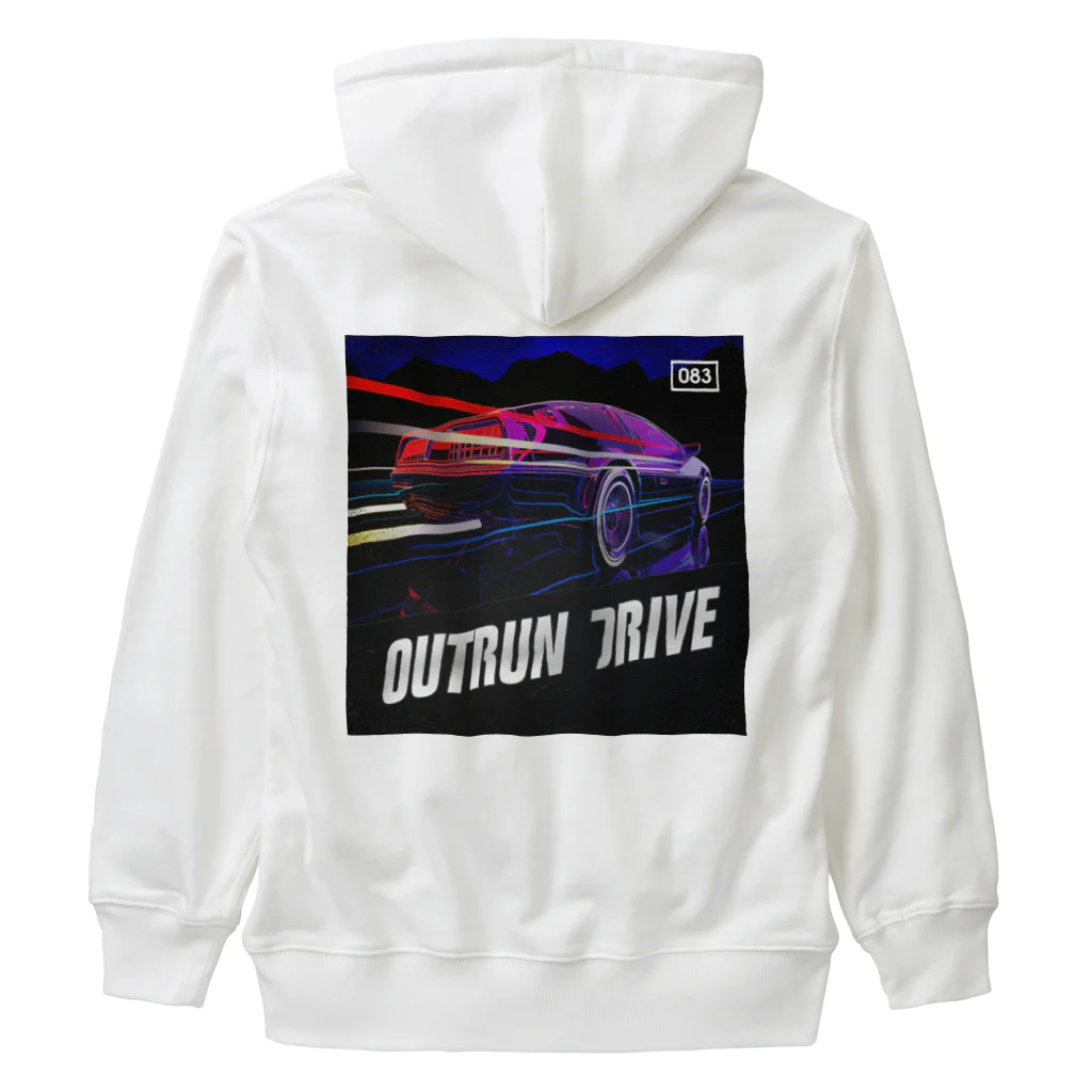 Smooth2000のOUTRUN DRIVE Heavyweight Zip Hoodie