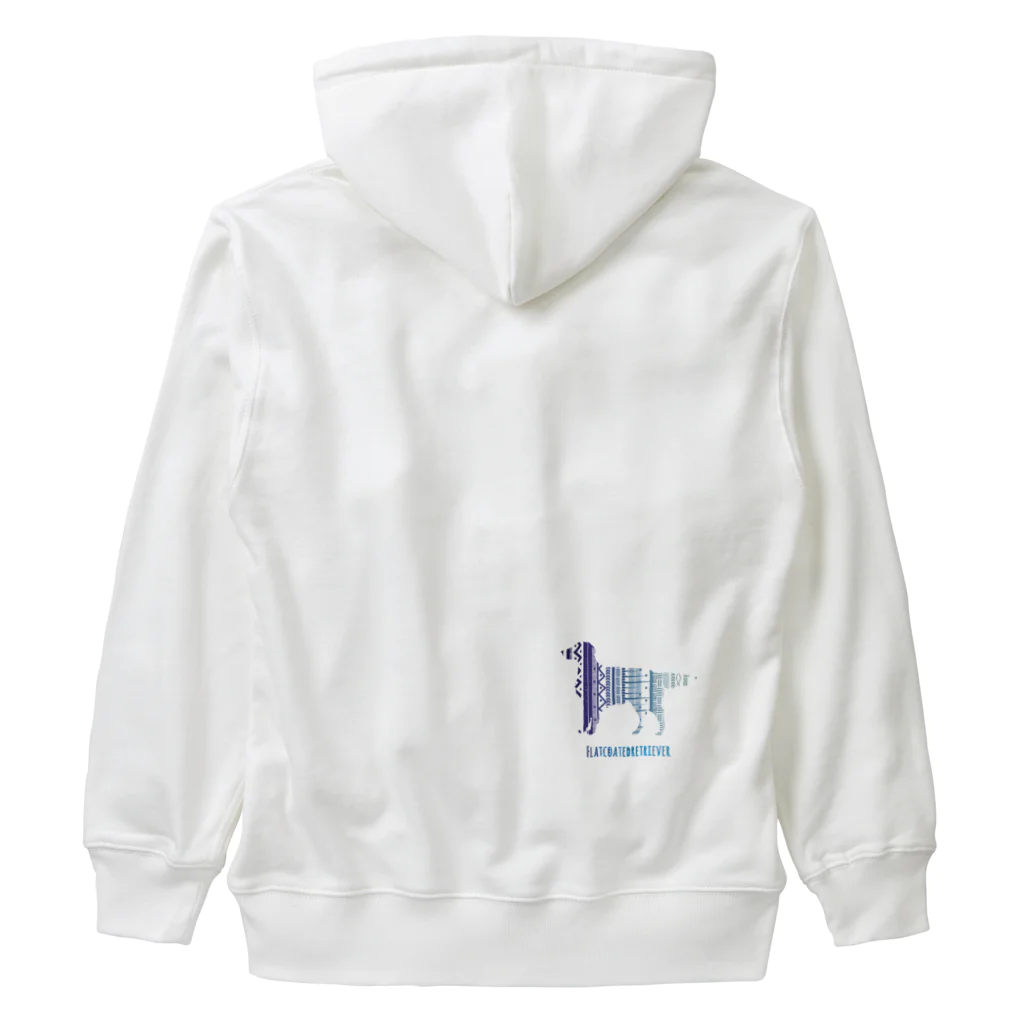 AtelierBoopの波ーフラットコーテッド Heavyweight Zip Hoodie