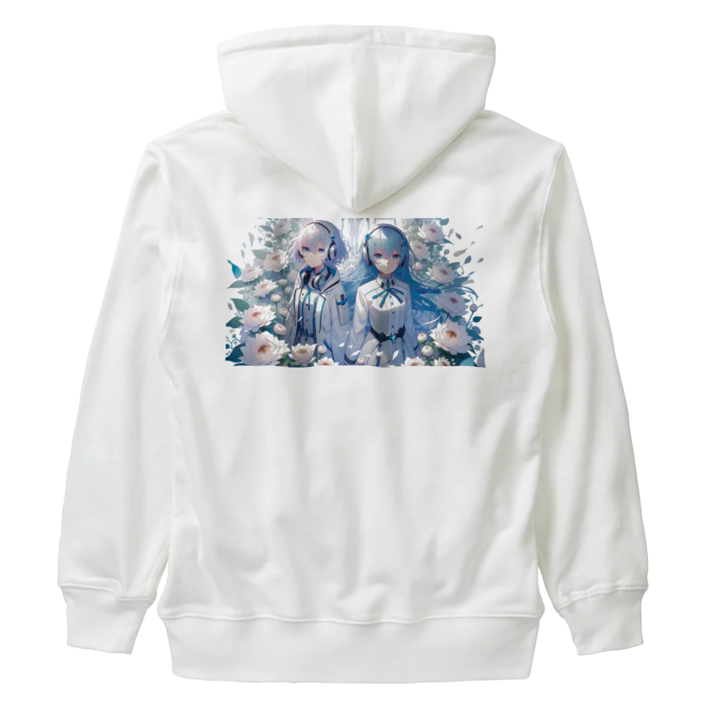 Sesilionのハーモニック・ブルーム Heavyweight Zip Hoodie