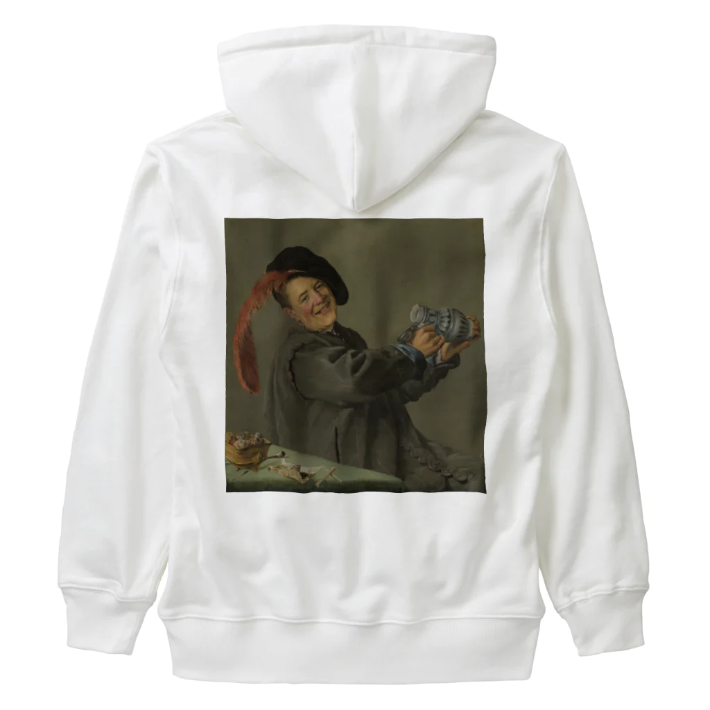 世界美術商店の陽気な酒飲み / The Jolly Drinker Heavyweight Zip Hoodie