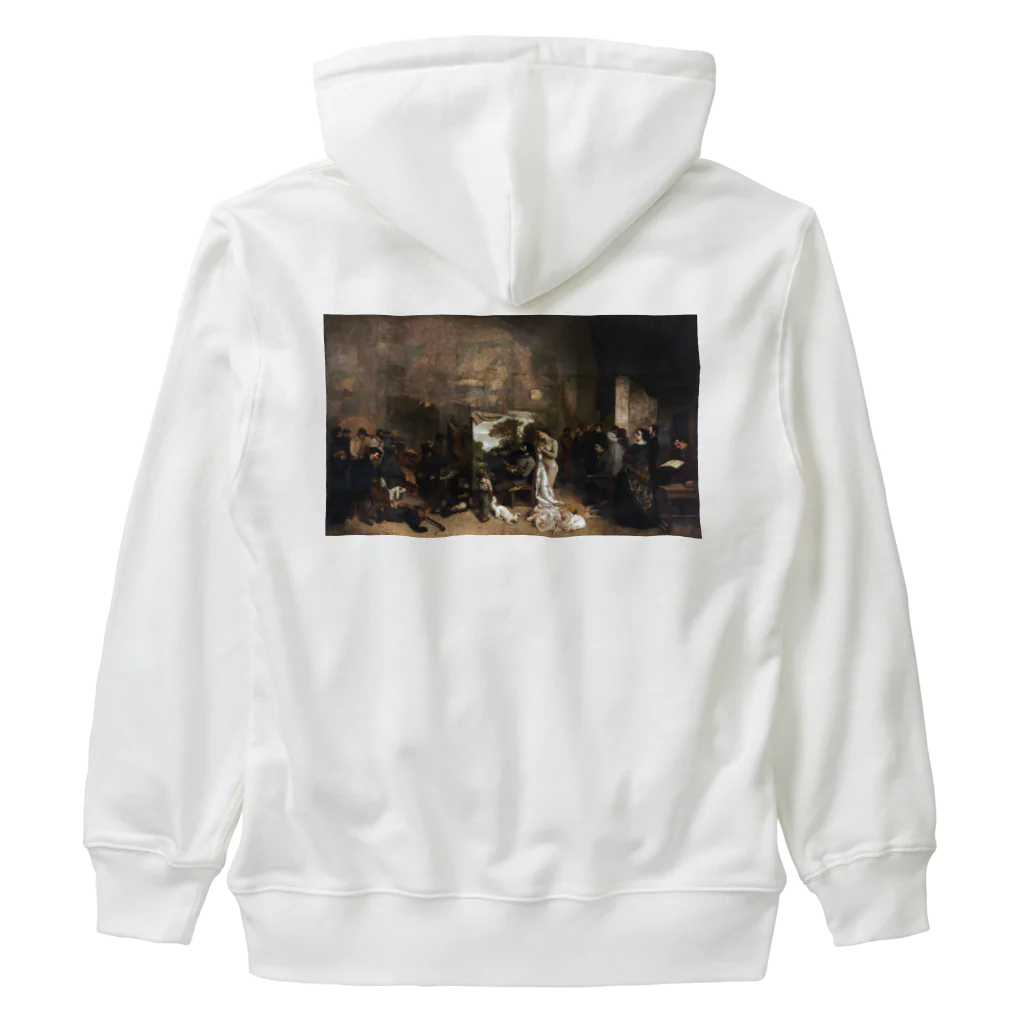 世界美術商店の画家のアトリエ / The Painter's Studio Heavyweight Zip Hoodie