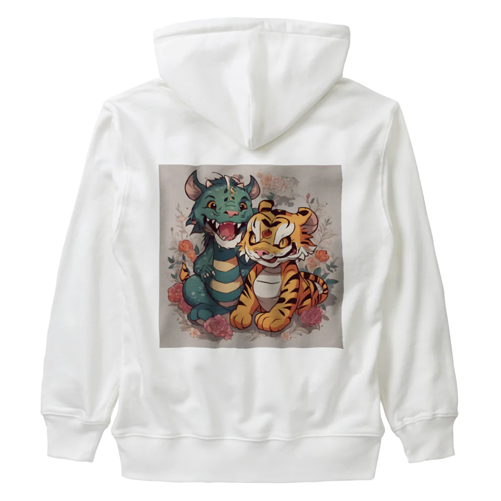 enryuu'sCLUBのPrettywithタイガー＆ドラゴン Heavyweight Zip Hoodie