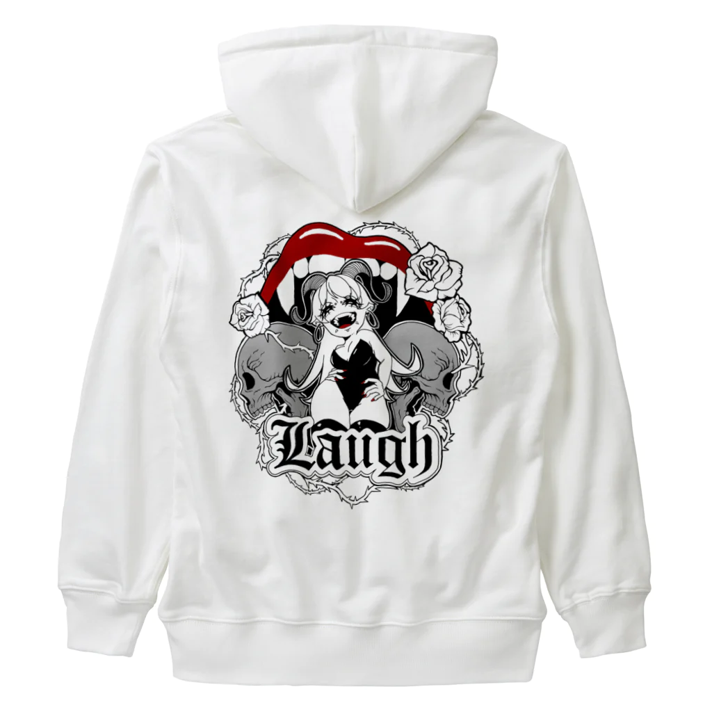 YuumiのLaugh Heavyweight Zip Hoodie