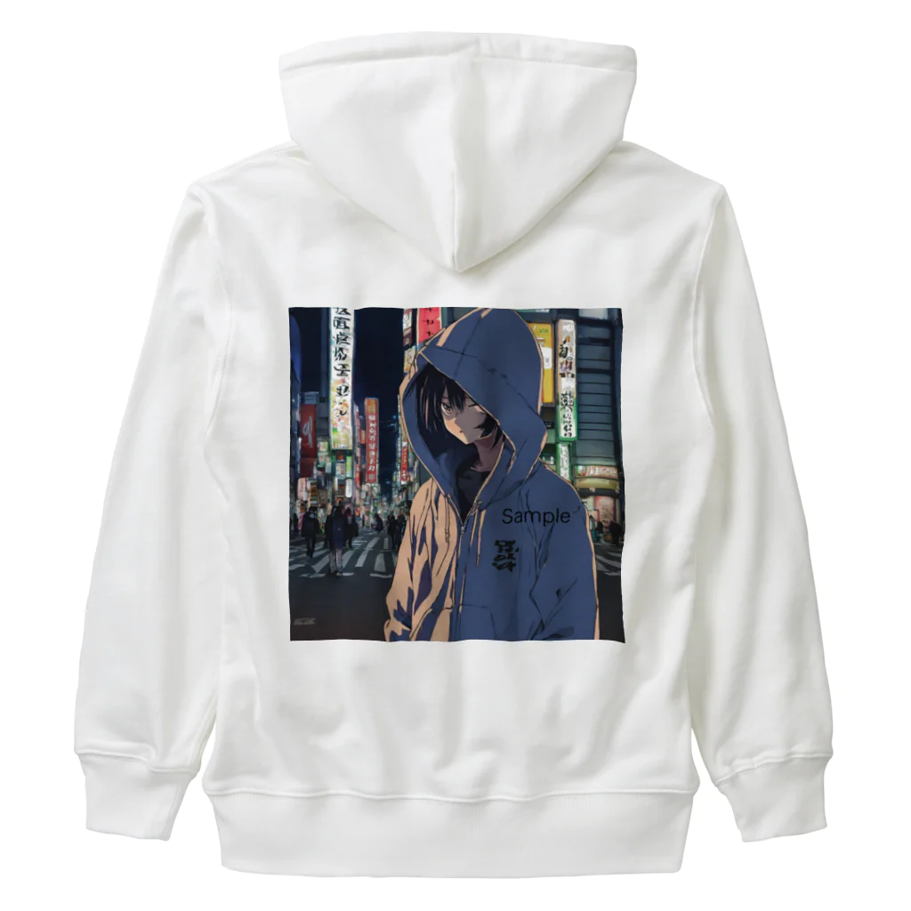 El Sol 85のパーカーフードの少女　池袋編 Heavyweight Zip Hoodie