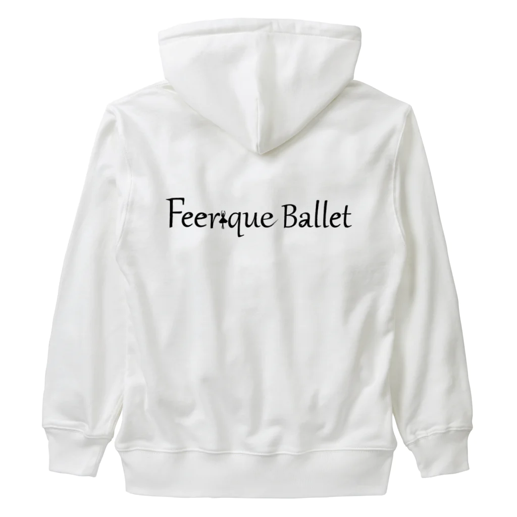 feerique balletのFeerique ballet ヘビーウェイトジップパーカー