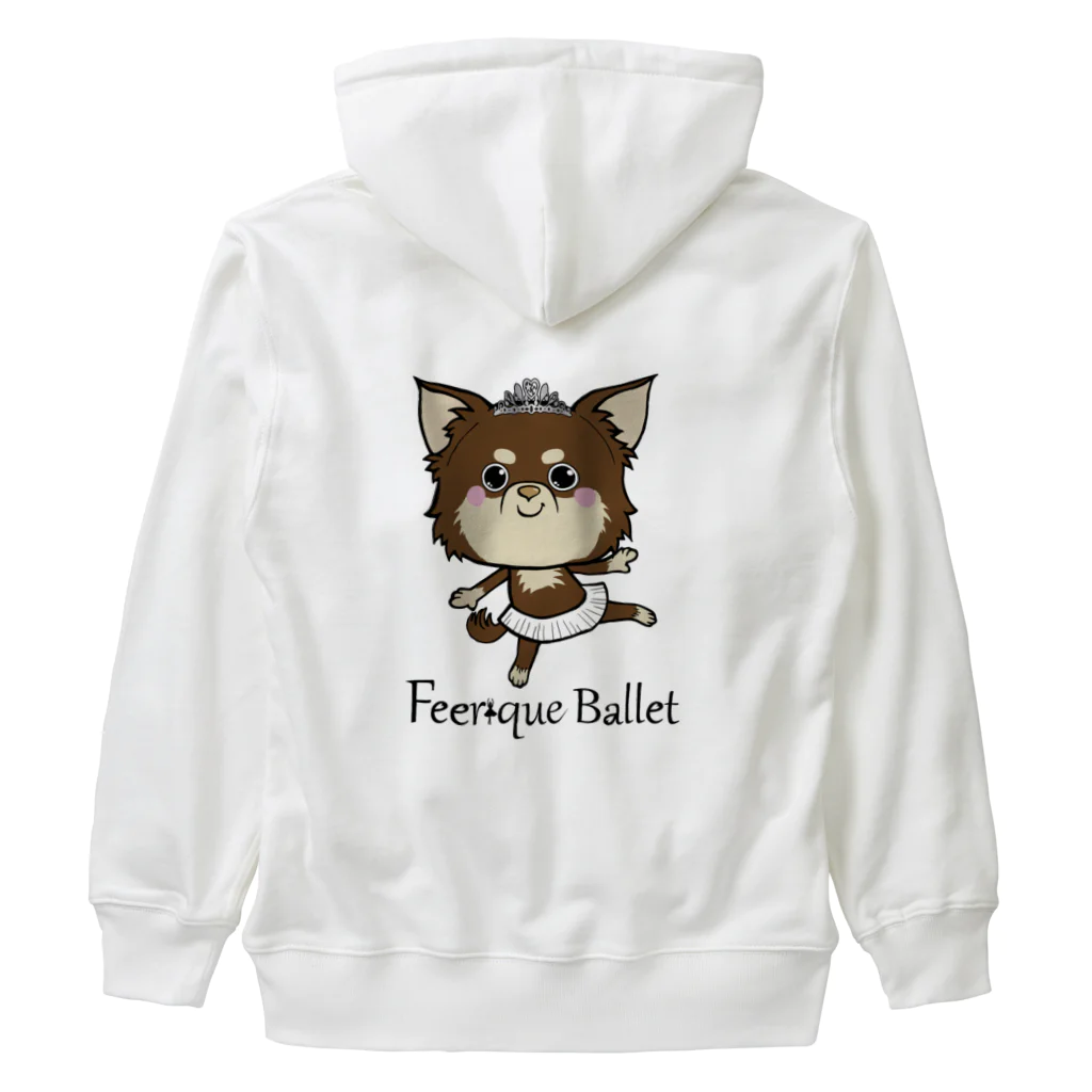 feerique balletのFeerique ballet Heavyweight Zip Hoodie