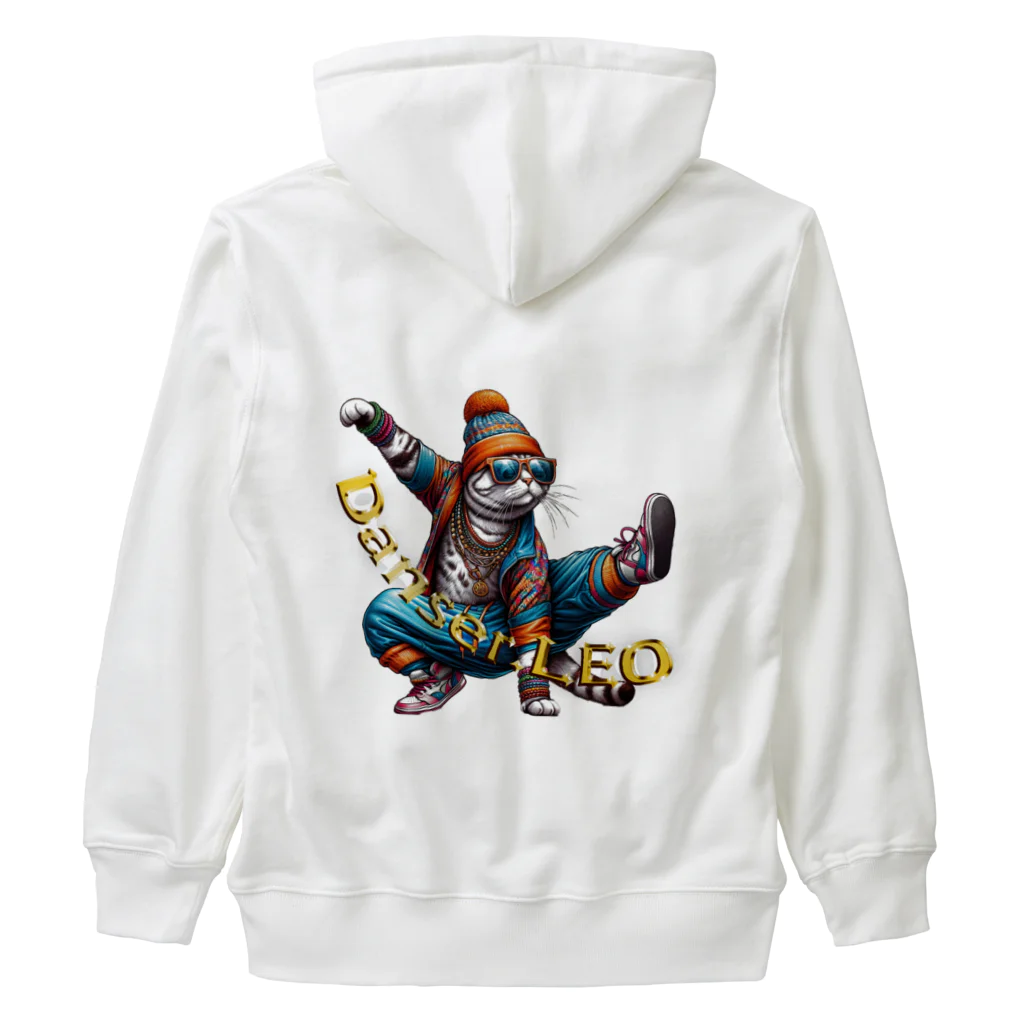 HIPHOPぬこ様のDanser.LEO(ダンサー・れお) Heavyweight Zip Hoodie