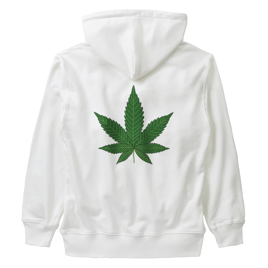 iroiro_ojisan11の大麻 Heavyweight Zip Hoodie