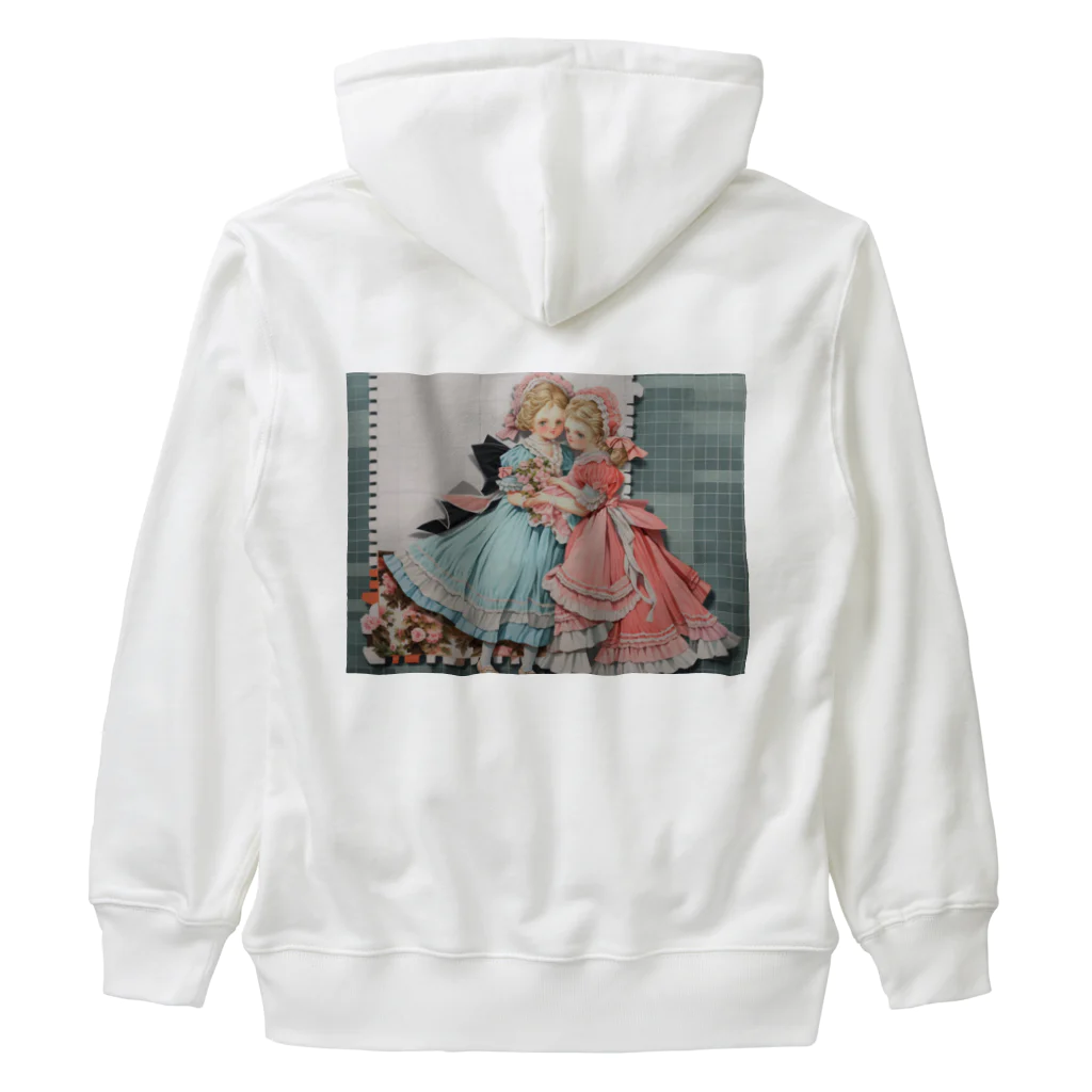 AQUAMETAVERSEの可愛い姉妹たち アメジスト2846 Heavyweight Zip Hoodie