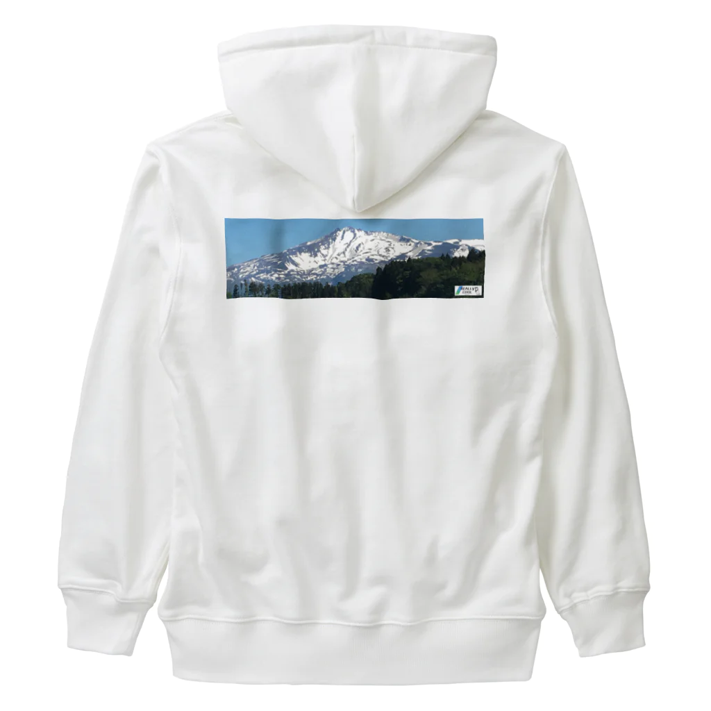 ReallyCoolMamoruの秋田鳥海山_AkitaChoukaisan Heavyweight Zip Hoodie