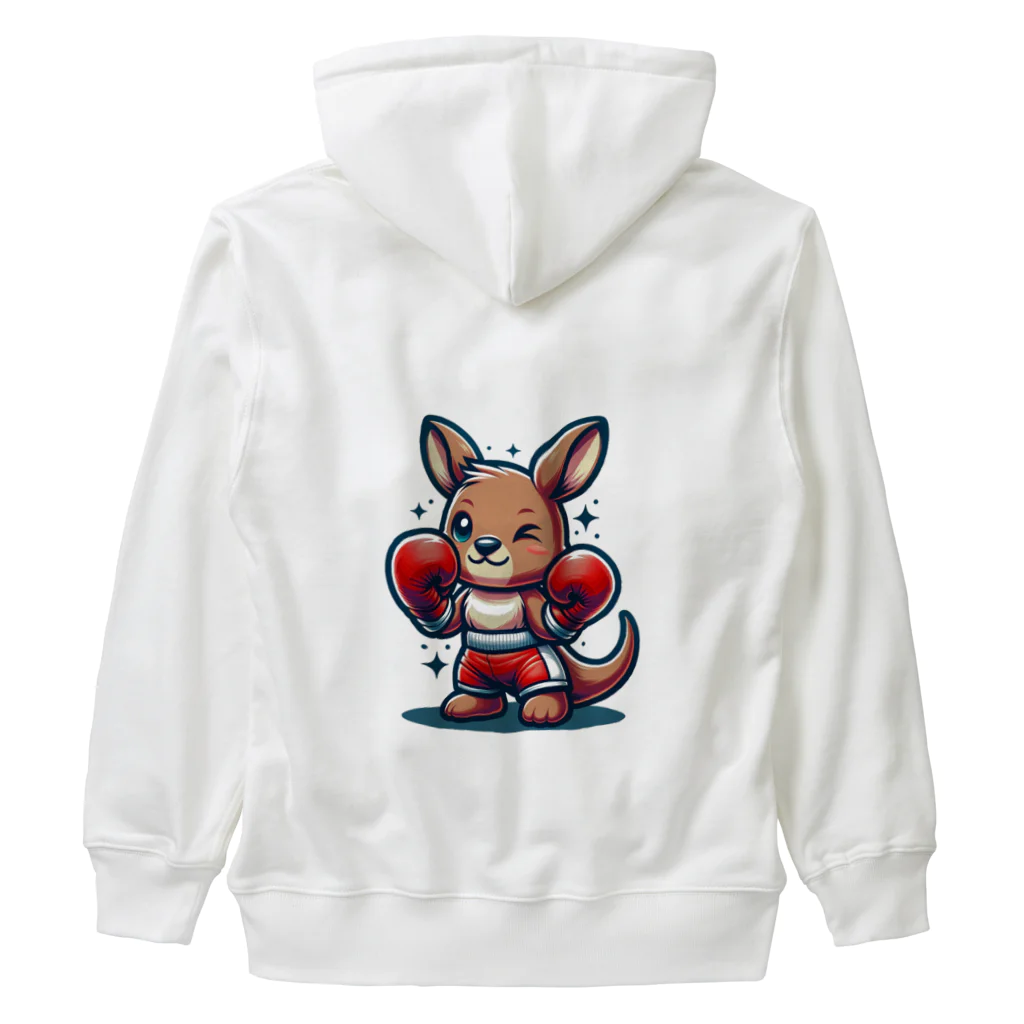 Mushikingのカンガルーボクサー Heavyweight Zip Hoodie