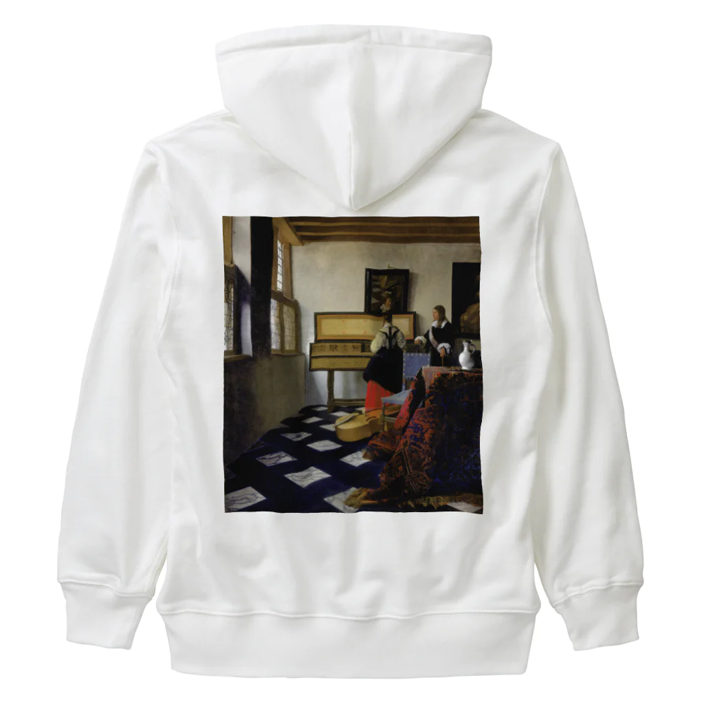 世界美術商店の音楽の稽古 / The Music Lesson Heavyweight Zip Hoodie