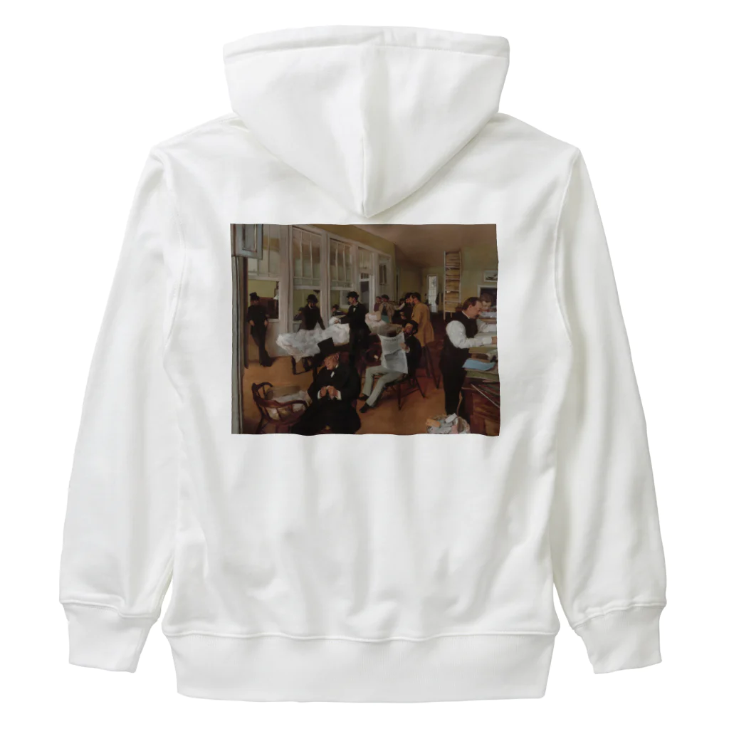 世界美術商店のニューオーリンズの綿花取引所 / A Cotton Office in New Orleans Heavyweight Zip Hoodie