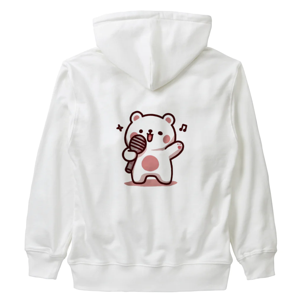 kumainchouの熱唱　くま Heavyweight Zip Hoodie