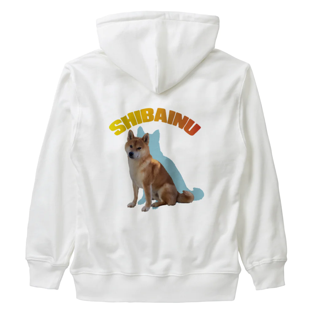 LLC Reality のSHIBAINU（ソラくん）おすわり Heavyweight Zip Hoodie