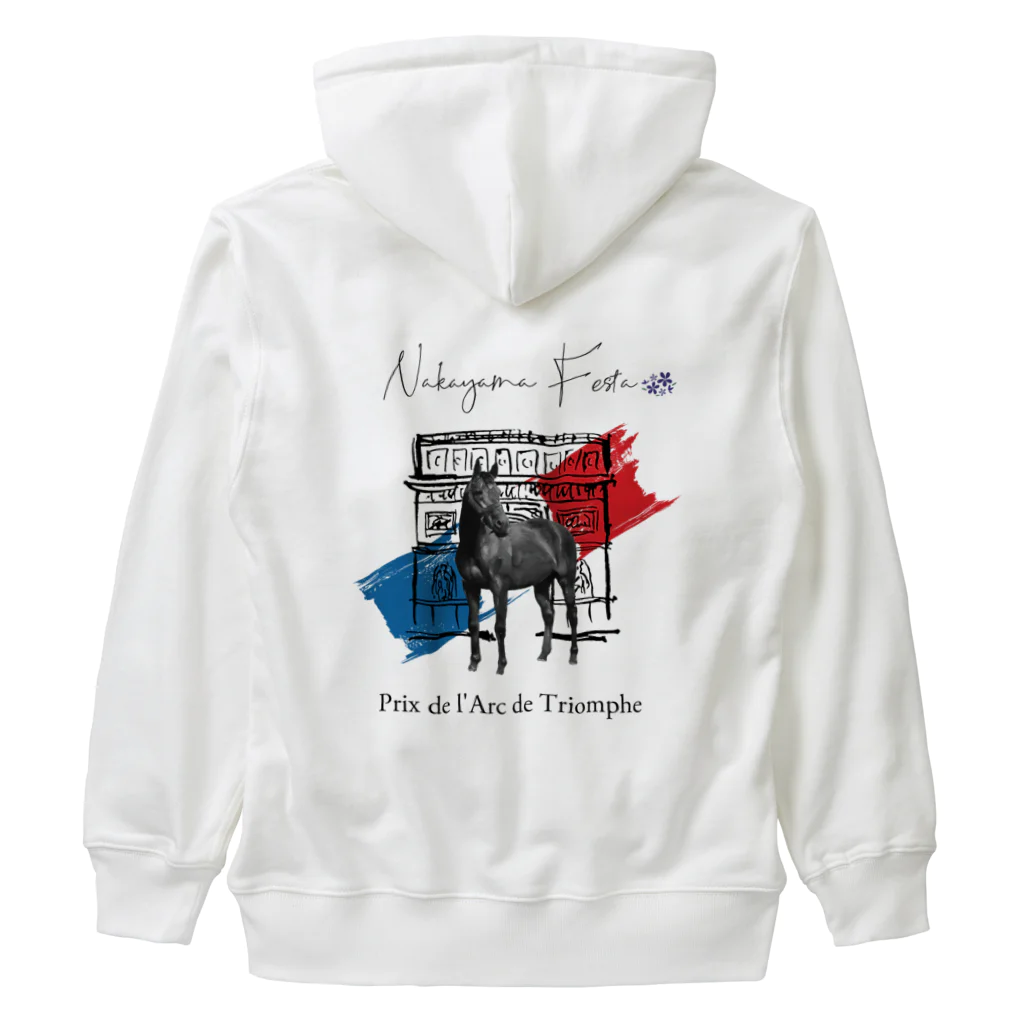 Loveuma. official shopのNakayama Festa 〜Prix de I'Arc de Triomphe〜 by AERU Heavyweight Zip Hoodie