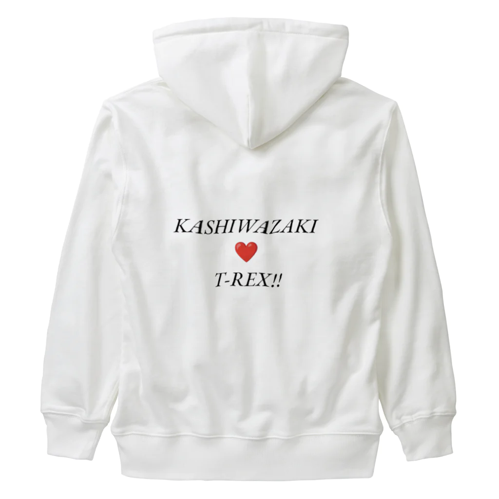 ティラノサウルスレースin柏崎のエナジーカラーティラノ Heavyweight Zip Hoodie