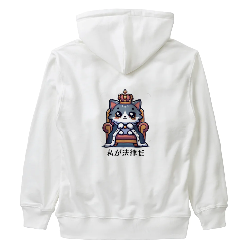 CROWN−CLOWNの【ノルウェージャンフォレストキャットC】私が法律だ Heavyweight Zip Hoodie