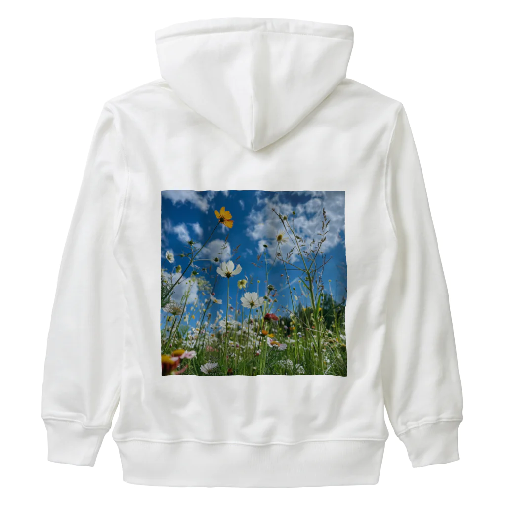 ドライバーの色々な草花 Heavyweight Zip Hoodie