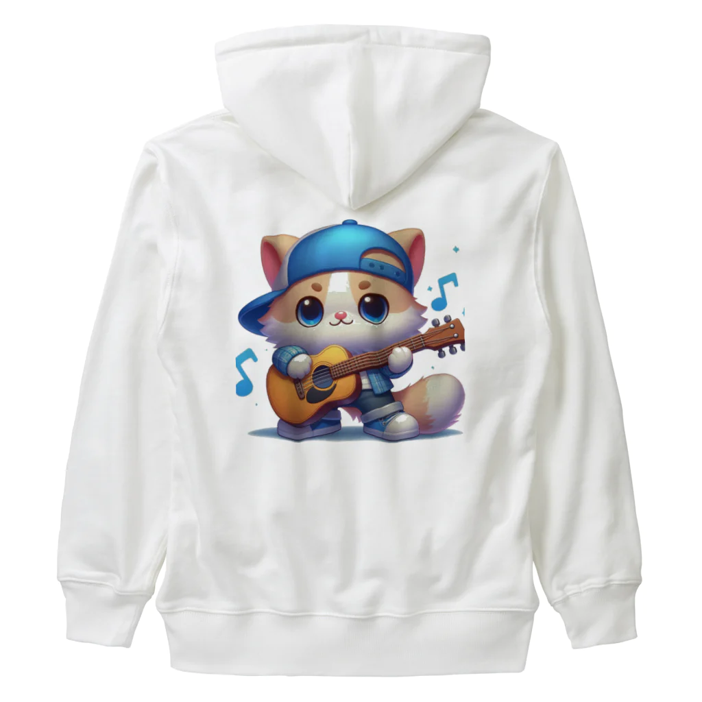 モンピパラダイスのにゃんこ🐱のリズムにノッテ🎵 Heavyweight Zip Hoodie