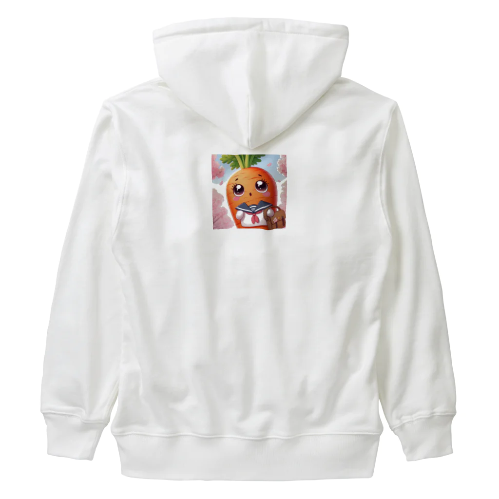 ハートフルのキャロット姫のドキドキSchool！ Heavyweight Zip Hoodie