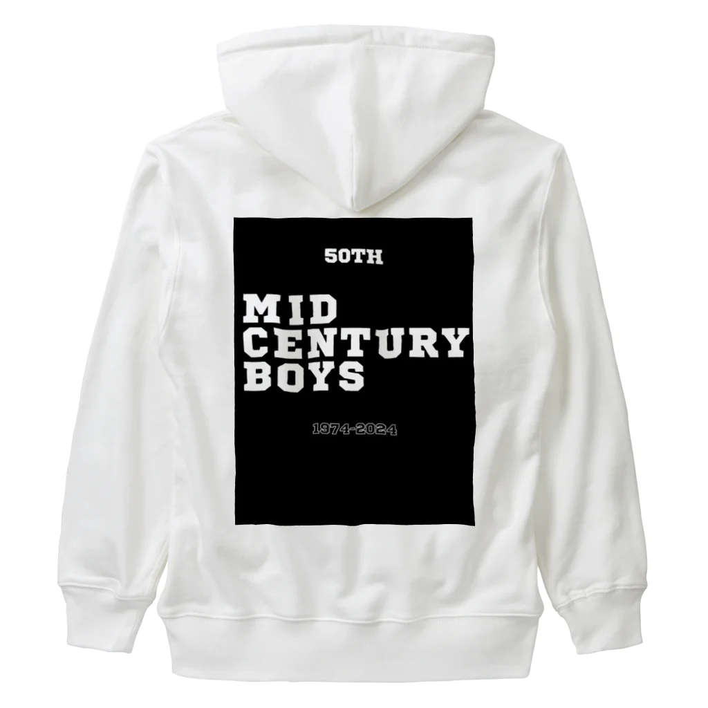 ブラバンホリデーの50th MID CENTURY BOYS Heavyweight Zip Hoodie