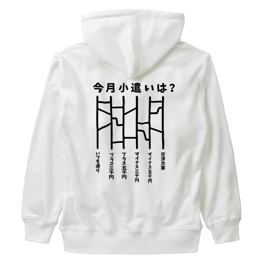 ハナのお店の今月小遣いは？（あみだくじ） Heavyweight Zip Hoodie