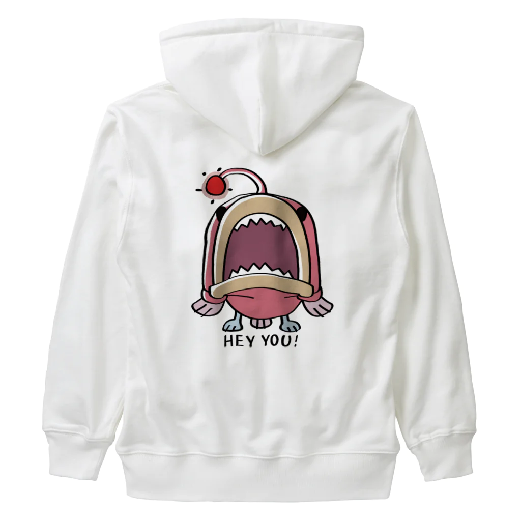 イラスト MONYAAT の海の底のあんこ姫*HEY YOU!*A Heavyweight Zip Hoodie