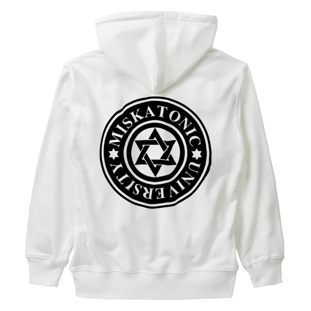 AURA_HYSTERICAのMISKATONIC UNIVERSITY Heavyweight Zip Hoodie