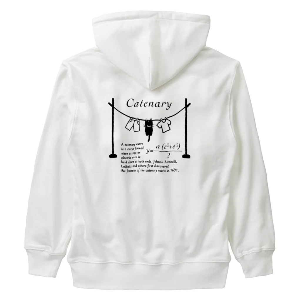 huroshikiのカテナリー曲線 Catenary Heavyweight Zip Hoodie