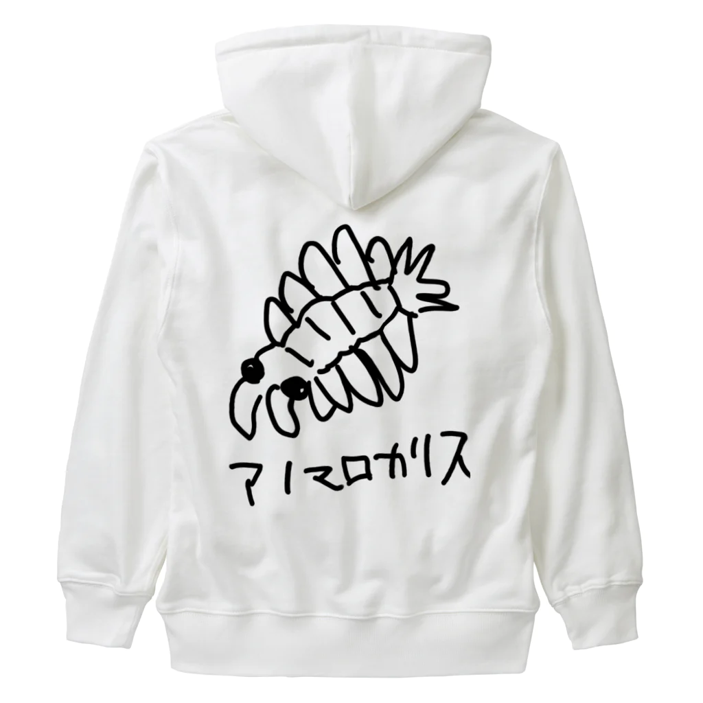 いきものや　のの（別館）のアノマロカリス Heavyweight Zip Hoodie