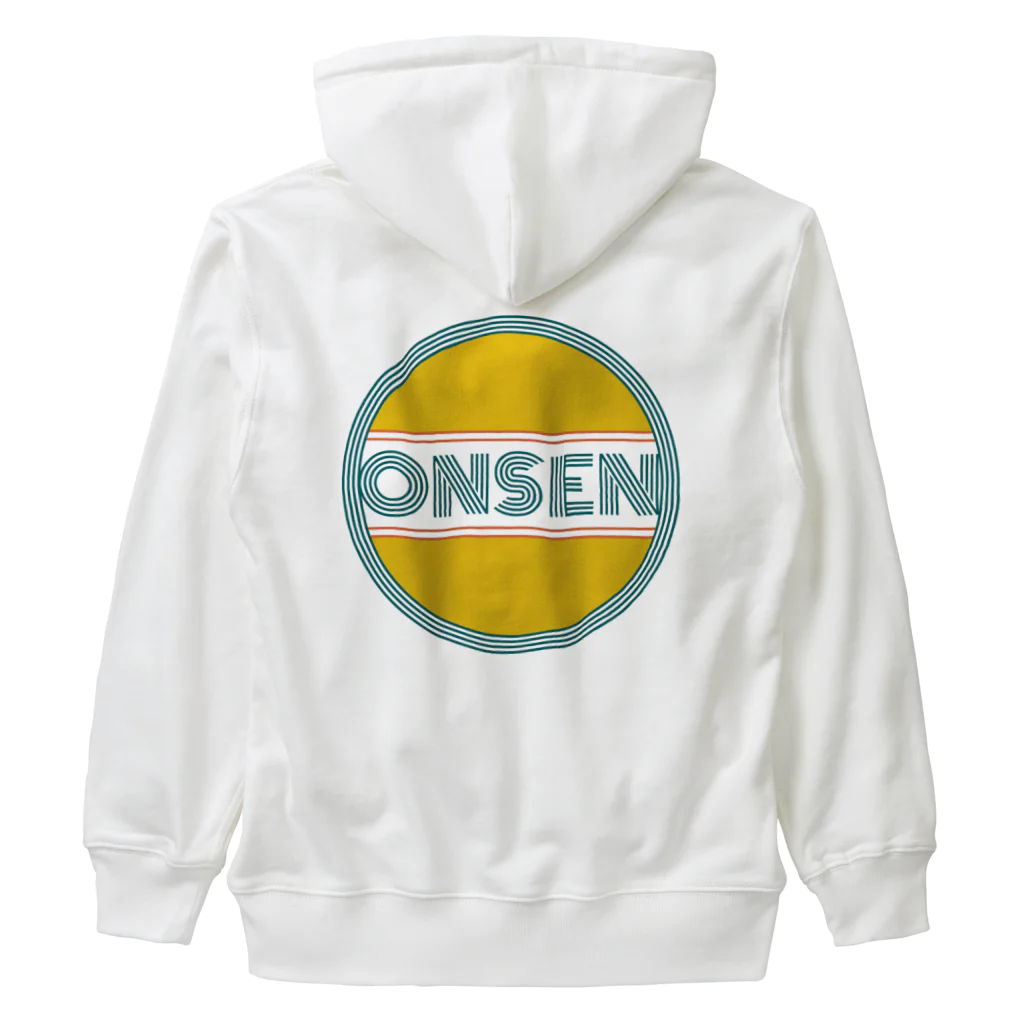 温泉グッズ@ブーさんとキリンの生活のONSEN Heavyweight Zip Hoodie