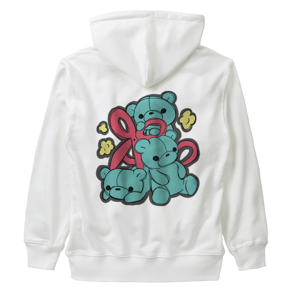 みゃい🧸🐾のはさみくみゃ３ Heavyweight Zip Hoodie